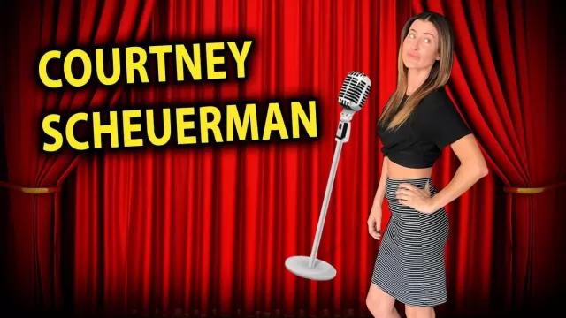 Courtney Scheuerman poses at The Fallen State studio