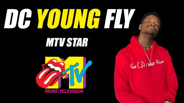 DC Young Fly poses at The Fallen State studio