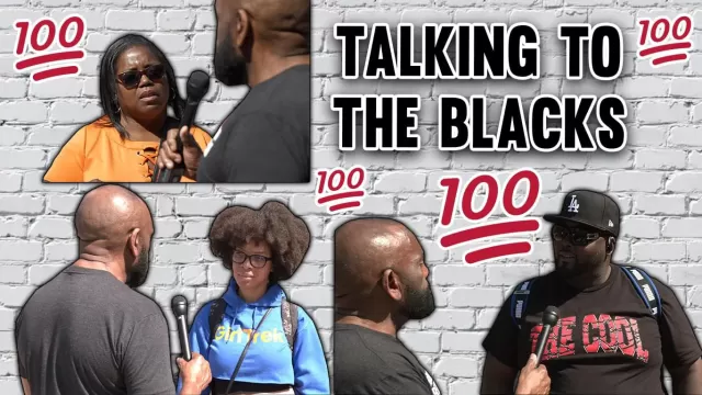 Jesse Lee Peterson hits the streets of L.A. to interview black Americans