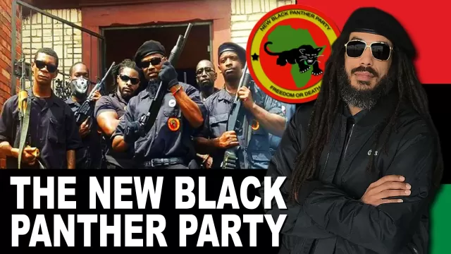 New Black Panther Christopher Foote poses at The Fallen State studio