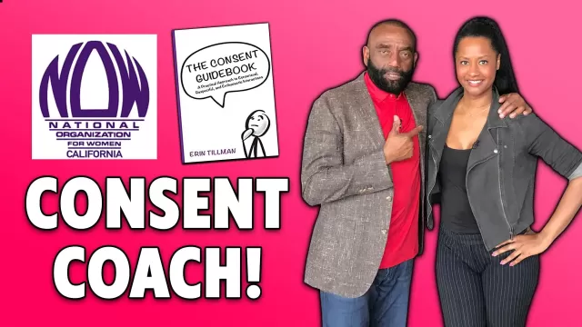 Jesse Lee Peterson and Erin Tillman pose at The Fallen State studio