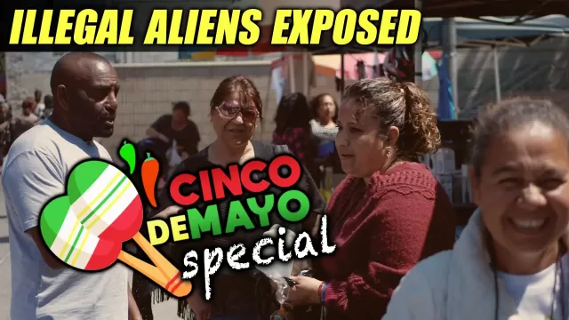Jesse Lee Peterson interviews immigrants in Los Angeles