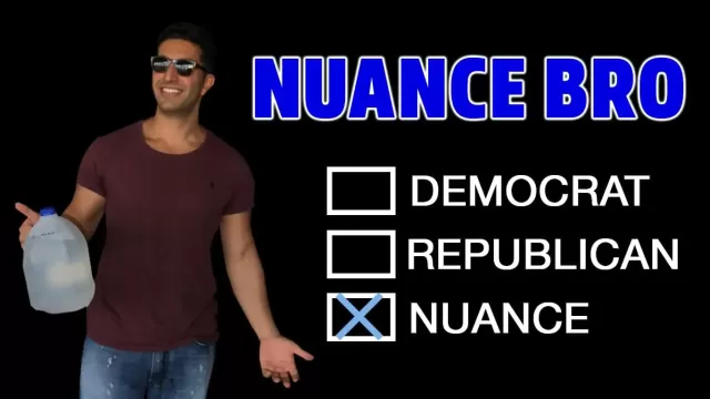Nuance Bro poses at The Fallen State studio