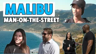 Jesse Lee Peterson goes to Malibu for man-on-the-street interviews